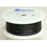 Alpha Wire 3050 BK001 UL1007 Hook Up Wire Black 24AWG (305m Reel)